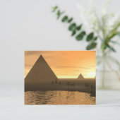 Die Giza Necropolis Postkarte (Stehend Vorderseite)