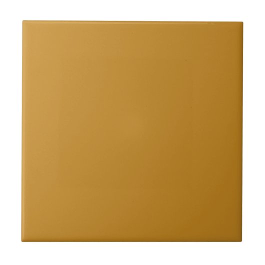 Die glänzende goldene Sternenfarbe schlicht braun Fliese (Vorderseite)