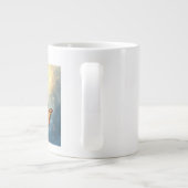 Die glänzenden Schmetterlingsfliege-Tasse Jumbo-Tasse (Rückseite)