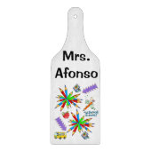 Die Glashütte zurück in die Schule ist Cool Schneidebrett (Vorderseite)