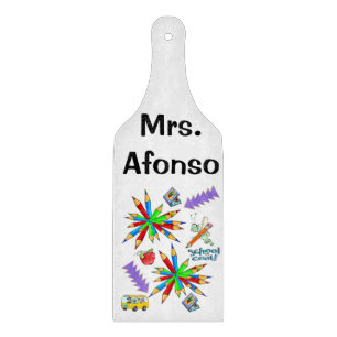 Die Glashütte zurück in die Schule ist Cool Schneidebrett