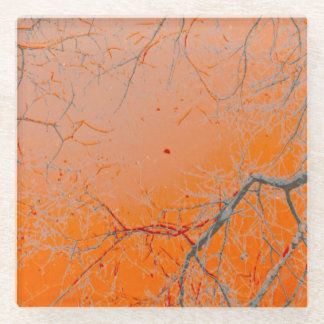 Die Glaskunst des Mondes Glasuntersetzer