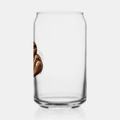 Die Glass-Kaffeetasse Dosenglas (Links)