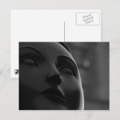 die Glätte ihrer Botero-Statue Postkarte (Vorne/Hinten)