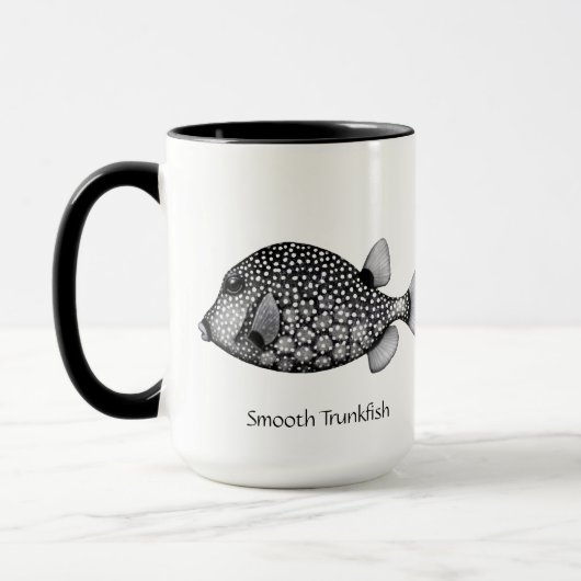Die glatte Trunkfish-Tasse Tasse (Links)
