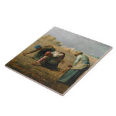 Die Gleaners, 1857 Fliese (Seite)