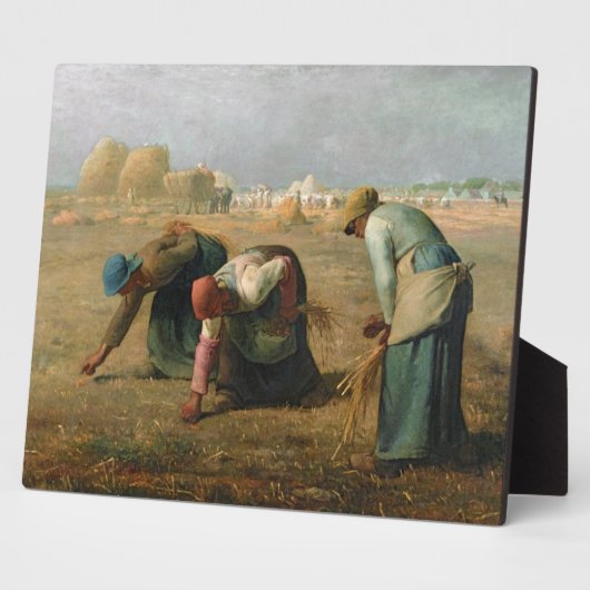 Die Gleaners, 1857 Fotoplatte (Seite)