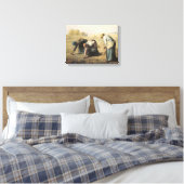 Die Gleaners, 1857 Leinwanddruck (Insitu (Schlafzimmer))