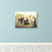 Die Gleaners, 1857 Leinwanddruck (Insitu (Holzboden))