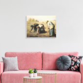 Die Gleaners, 1857 Leinwanddruck (Insitu (Wohnzimmer))
