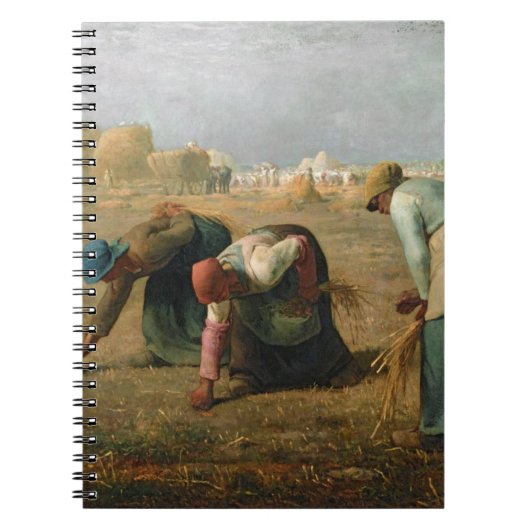 Die Gleaners, 1857 Notizblock (Vorderseite)