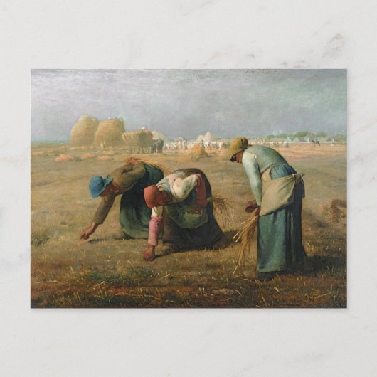 Die Gleaners, 1857 Postkarte (Vorderseite)