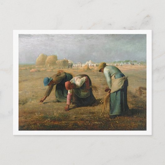 Die Gleaners, 1857 Postkarte (Vorderseite)