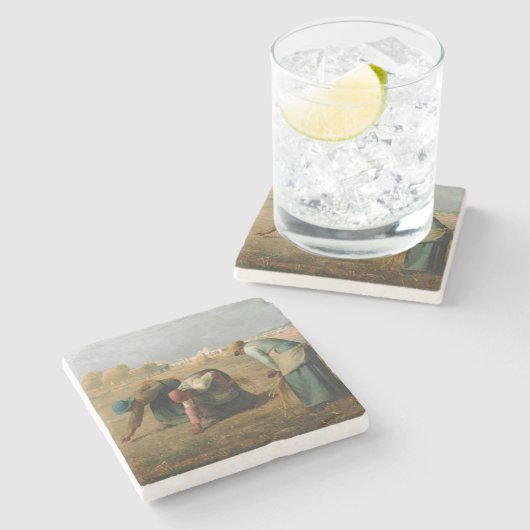 Die Gleaners, 1857 Steinuntersetzer (Seitenansicht)