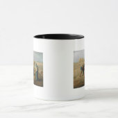 Die Gleaners, 1857 Tasse (Zentrum)