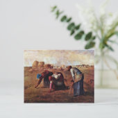 Die Gleaners by Millet (beste Qualität) Postkarte (Stehend Vorderseite)