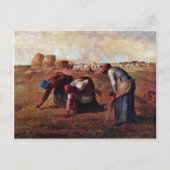 Die Gleaners by Millet (beste Qualität) Postkarte (Vorderseite)