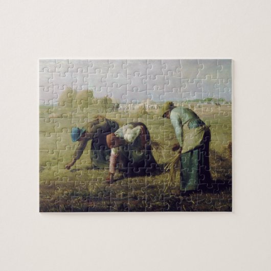 Die Gleaners durch Jean-François Hirse Puzzle (Horizontal)