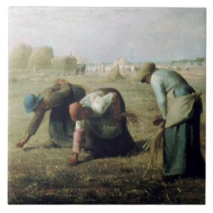 Die Gleaners, Jean-Francois Millet Fliese