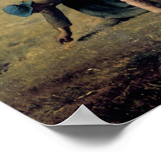 Die Gleaners Poster (Ecke)