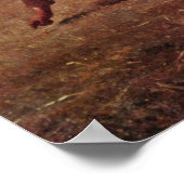 Die Gleaners von Jean-Francois Millet Poster (Ecke)