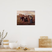 Die Gleaners von Jean-Francois Millet Poster (Küche)