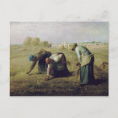 Die Gleaners von Jean-François Millet Postkarte (Vorderseite)