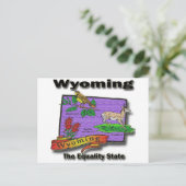 Die Gleichberechtigung des Staat wird von Bush gel Postkarte (Stehend Vorderseite)