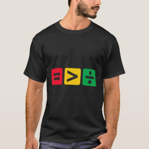 Die Gleichberechtigung ist größer als die Division T-Shirt