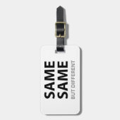 DIE GLEICHEN SELBEN aber unterschiedlich Gepäckanhänger (Vorderseite vertikal)