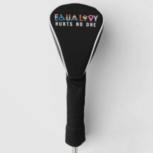 Die Gleichheit der LGBT schadet niemandem, der auf Golf Headcover