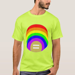 DIE GLEICHHEIT IST DER GOLD UNTER DEM RAINBOW-T -  T-Shirt