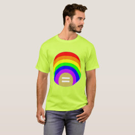 DIE GLEICHHEIT IST DER GOLD UNTER DEM RAINBOW-T -  T-Shirt