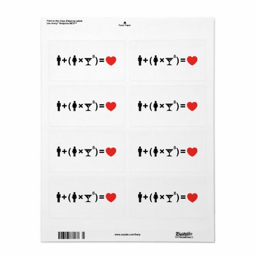 Die Gleichung der Liebe für Frauen (Vorne)