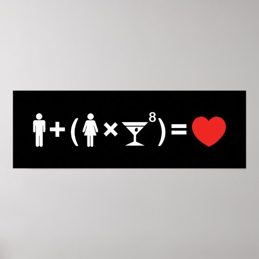 Die Gleichung der Liebe für Frauen Poster (Vorne)