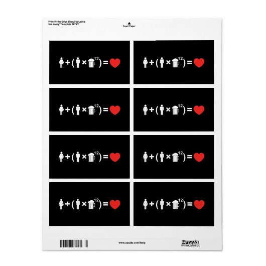 Die Gleichung der Liebe für Männer (Vorne)