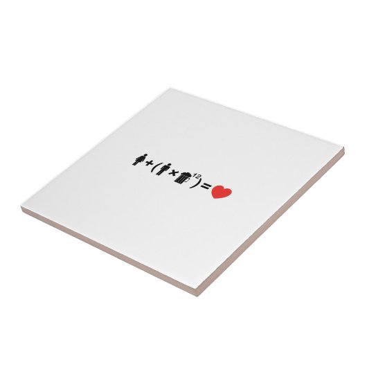 Die Gleichung der Liebe für Männer Fliese (Seite)