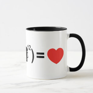 Die Gleichung der Liebe für Männer Tasse