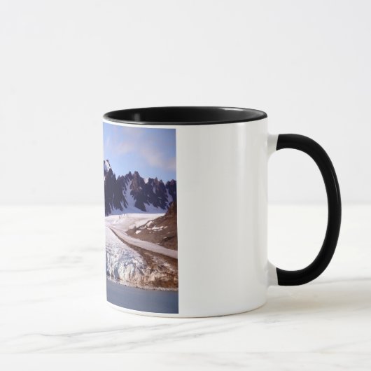Die Gletscher kbewegen sich zurüc Tasse (Rechts)