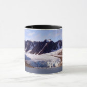 Die Gletscher kbewegen sich zurüc Tasse (Zentrum)