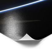 Die Gliedmaße der Erde überschneiden ein Sojus-Rau Fotodruck (Ecke)