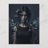 Die Glitch Fee  Postkarte (Vorderseite)