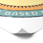 Die globale Erwärmung ist Propaganda Poster (Ecke)