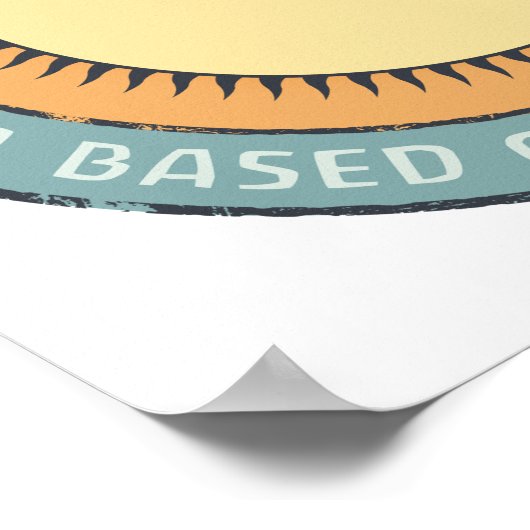 Die globale Erwärmung ist Propaganda Poster (Ecke)