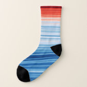 Die globale Erwärmung löst den Klimawandel aus Socken (Links - Außen)