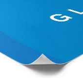 Die globale Erwärmung Rette das Polar Bären-Poster Poster (Ecke)