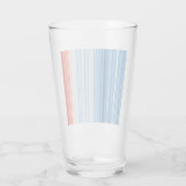 Die globale Erwärmung stürzt die Klimaveränderungs Glas (Rückseite)