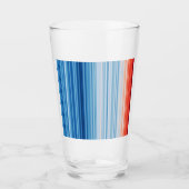 Die globale Erwärmung stürzt die Klimaveränderungs Glas (Vorderseite)