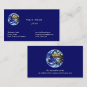 Die globale Visitenkarte. Visitenkarte (Vorne/Hinten)