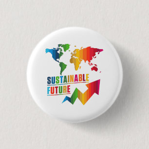 Die globalen SDGs für die Nachhaltige Zukunft 2030 Button